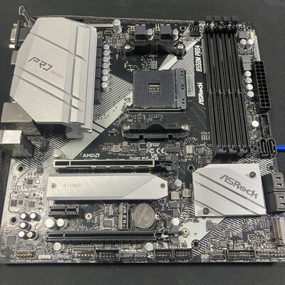 【大宮店】中古  ASRock B550M Pro4 (B550 AM4 mATX DDR4) 142938 
