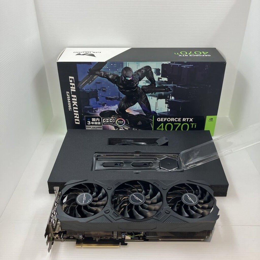 中古 玄人志向 GG-RTX4070Ti-E12GB/TP (RTX4070Ti 12G) 154197