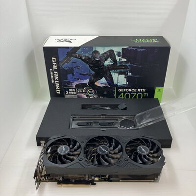 【秋葉原本店】中古  玄人志向 GG-RTX4070Ti-E12GB/TP (RTX4070Ti 12G) 154197 