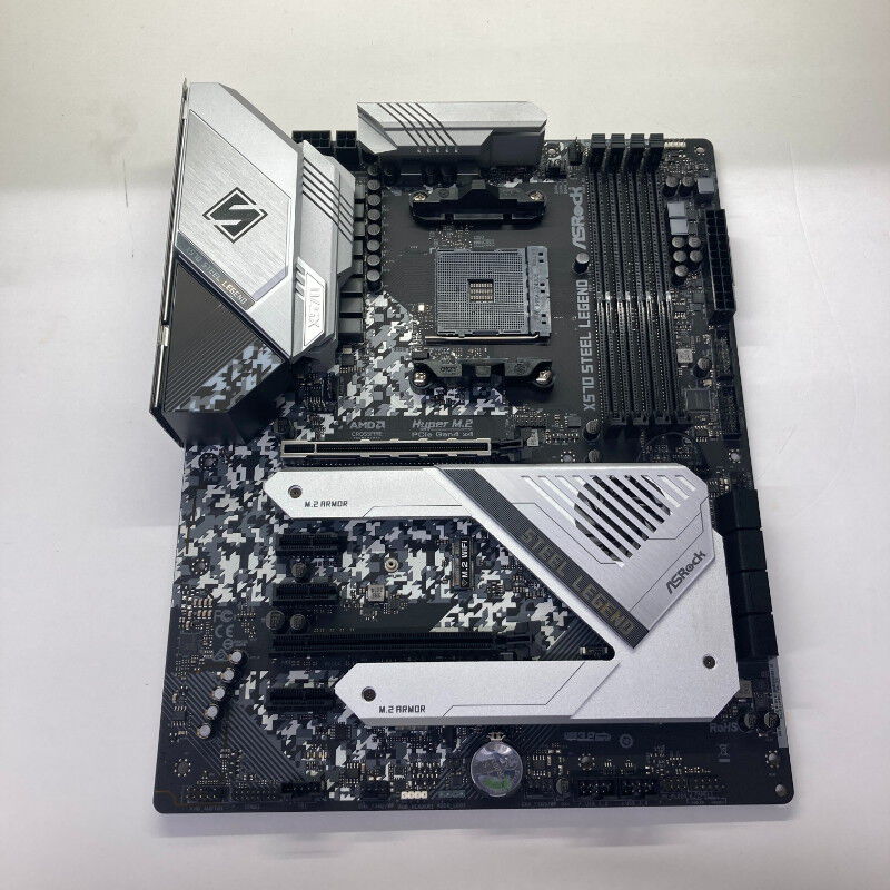 中古 ASRock X570 Steel Legend (X570 AM4 ATX DDR4) 140058