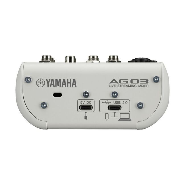 YAMAHA AG03MK2 W (ミキシングコンソール ホワイト) ｜ パソコン通販の 