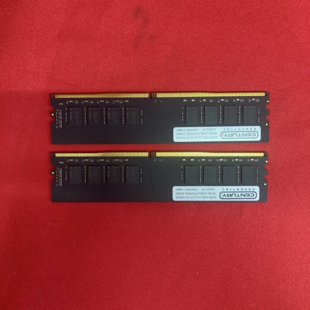 中古 16GB 2枚組(合計32GB) PC4-25600/DDR4-3200 デスクトップ用