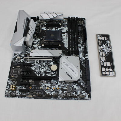 中古  ASRock B450 Steel Legend（B450 AM4 ATX DDR4） 3480033675 