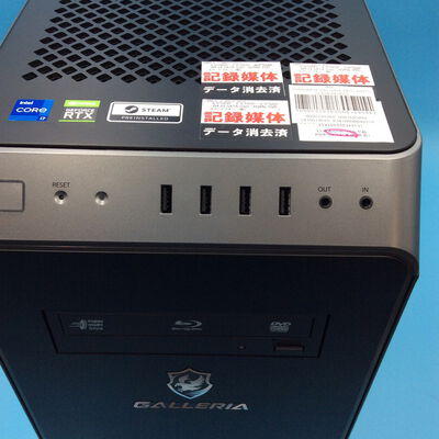 【秋葉原本店】中古  THIRDWAVE_GALLERIA_XA7C-R37(Core_i7-11700/64GB/SSD512GB+1TB+2TB/RTX3070/W11H) 3410014025 