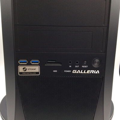 【浜松店】中古  GALLERIA ZV (i7 9700K/16GB/SSD512GB/HDD4TB/BD-RE/RTX2060 6GB/W11P) 1300007740 