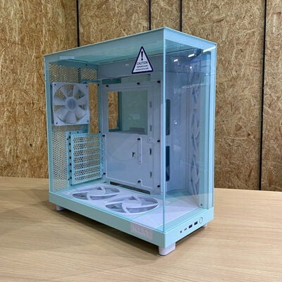 【座間相武台】中古  NZXT CC-H61RG-SA(H6 FLOW RGB MINT ATX ｶﾞﾗｽ) 4510002687 