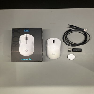 【座間相武台】中古  Logicool PRO X SUPERLIGHT Wireless Gaming Mouse G-PPD-003WL-WH 146966 