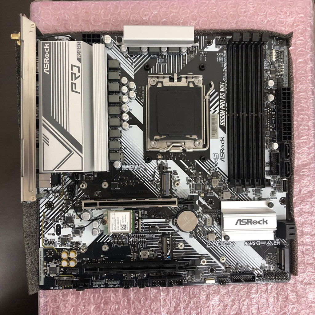 新品未開封】ASRock B650M PRO RS マザーボードwifiキット付 ASRock > B650M Pro RS WiFi