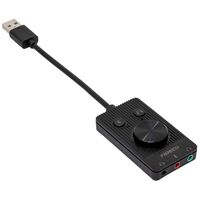 AINEX  AVC-11 (USBオーディオ変換ケーブル 4極ヘッドセット+3極ヘッドフォン+マイク用) 