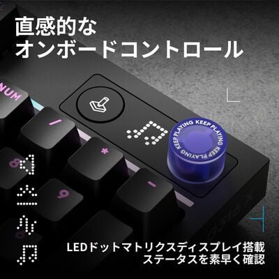 Logicool  G316 X 98 有線ゲーミングキーボード G316X-98-LNBK (リニア ブラック) 
