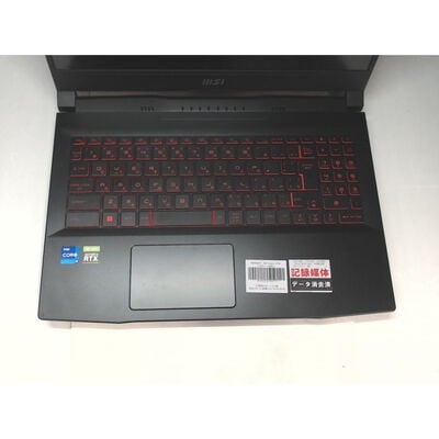【前橋ｲﾝﾀｰｱｶﾏﾙ店】中古  MSI Katana GF66 11UE(i7-11800H/16GB/SSD512GB/RTX3060/W11H) 4540002071 