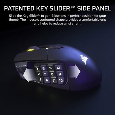 Corsair  SCIMITAR ELITE WIRELESS SE MMO CH-9314014-AP (ワイヤレス ゲーミングマウス ガンメタル) 