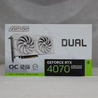 中古  ASUS DUAL-RTX4070S-O12G-EVO-WHITE（RTX 4070 SUPER 12GB） 3480033351 