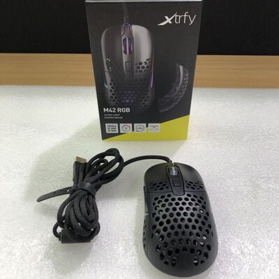 【甲府飯田店】中古  Xtrfy M42 RGB （有線ゲーミングマウス） 4720001651 