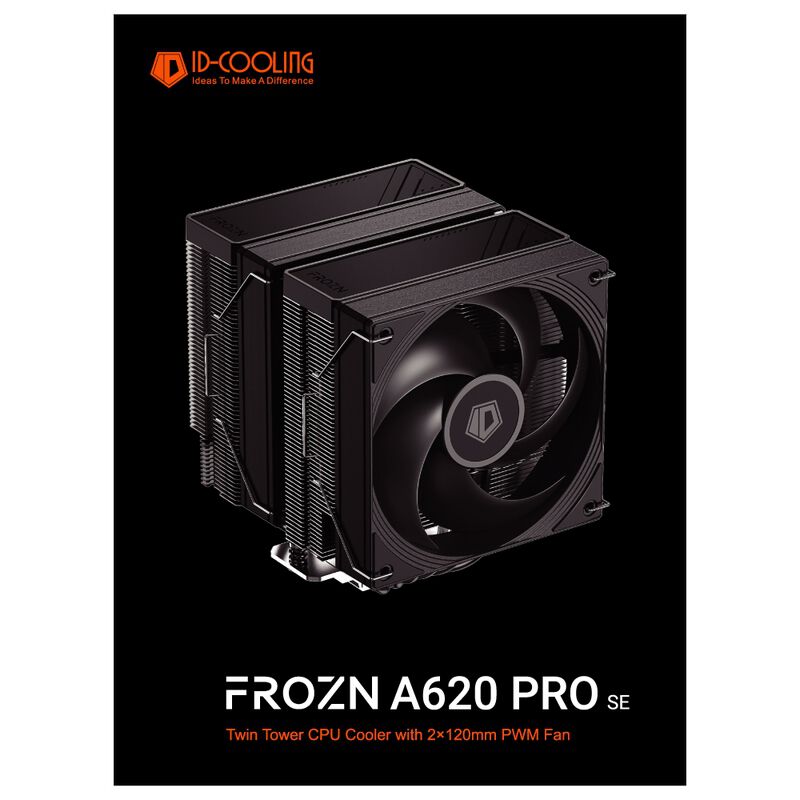 ID-COOLING FROZN-A620-PRO-SE (120mmファン2基搭載 デュアルタワーCPU