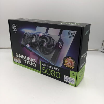 【福井日之出店】中古  MSI GeForce RTX 5080 16G GAMING TRIO OC(RTX5080 16G) 176529