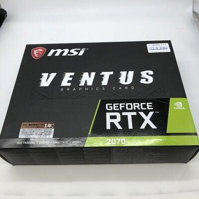 【宇都宮鶴田店】中古  MSI GeForce RTX 2070 VENTUS 8G (RTX2070 8G) 3400008772 