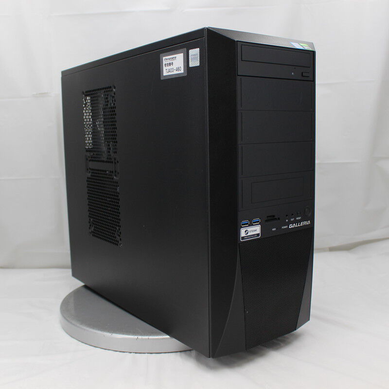 ガレリア ゲーミングPC i7 9700F 16GB RTX2070 SUPER 新品SSD1TB 配達可能 ドスパラ GALLERIA ZF Core i7 9700K/RTX2070 SUPER/メモリ16GB/NVMe