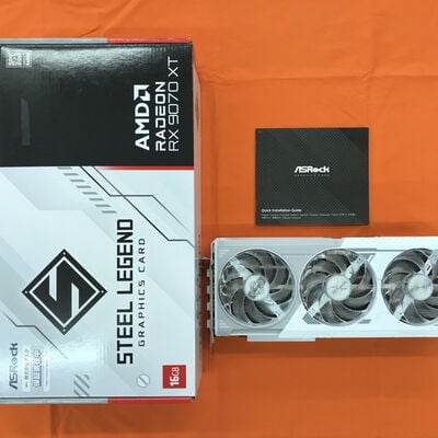 【なんば店】中古  ASRock RX9070XT SL 16G Steel Legend 16GB (RX9070XT 16G) 176937 