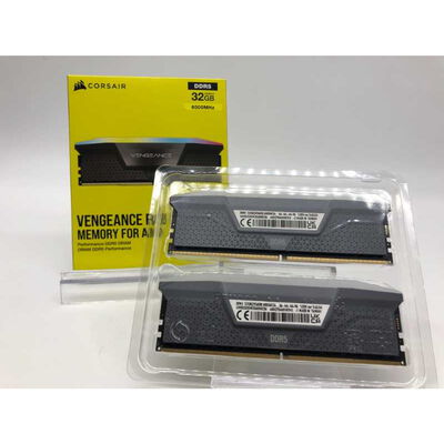 【郡山安積店】中古  Corsair CMH32GX5M2E6000Z36(16GB 2枚組 PC5-48000 DDR5-6000) 4640003102 