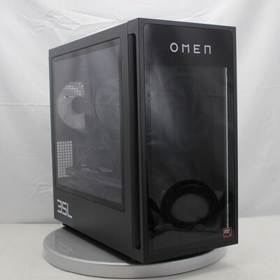 【通販センター】中古  HP OMEN(AMD Ryzen 7 8700G w/ Radeon 780M Graphics/32GB DDR5 (PC5)/SSD1TB/なし/NVIDIA GeForce RTX 4070 SUPER 12GB/W11H64 MAR) 190414 