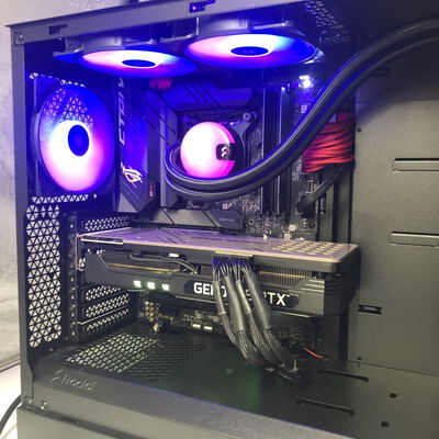 【福井日之出店】中古  自作パソコン(i7 12700K/16GB/SSD500GB/RTX3080/W11H) 5200000525