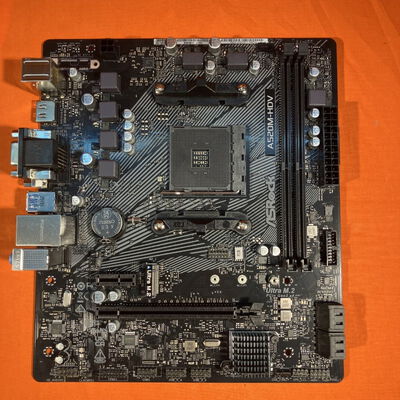 【なんば店】中古  ASRock A520M-HDV (A520 AM4 mATX DDR4) 143667 