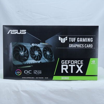 【通販センター】中古  ASUS TUF-RTX3060-O12G-V2-GAMING (RTX3060 12GB) 175504 