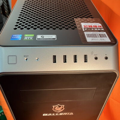 【なんば店】中古  THIRDWAVE GALLERIA XA7C-R37 (i7 12700/16GB/SSD 1TB/RTX3070/W11H) 3280021391