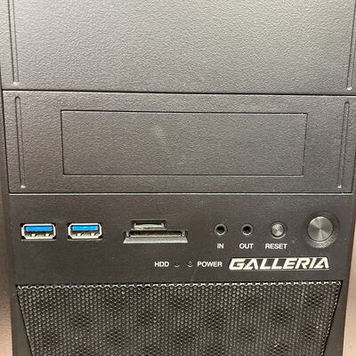 【京都店】中古  THIRDWAVE GALLERIA ZZ (Core i7 8700K/16GB/SSD525GB+HDD3TB/BD-RE/GTX1080Ti 11GB/W10H) 3180005985 