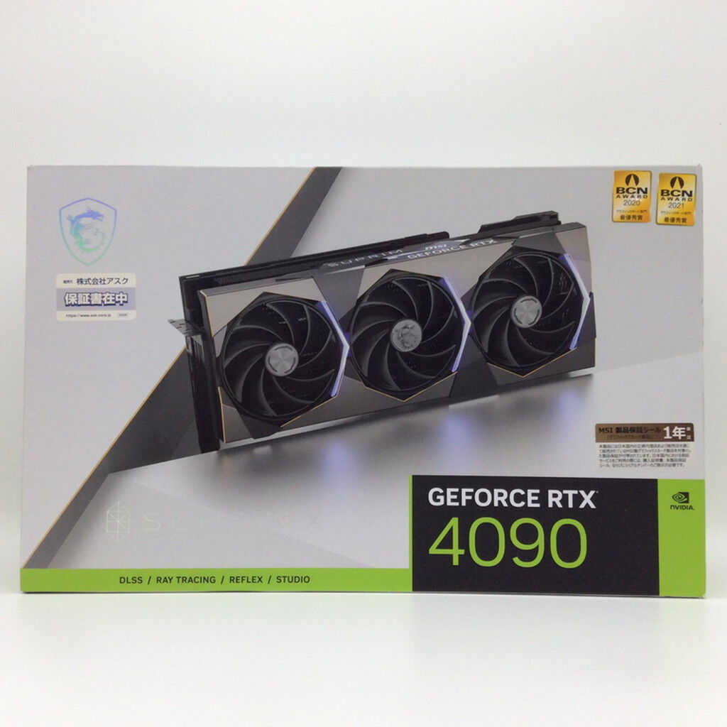 中古 MSI GeForce RTX 4090 SUPRIM X 24G (RTX4090 24G) 152514
