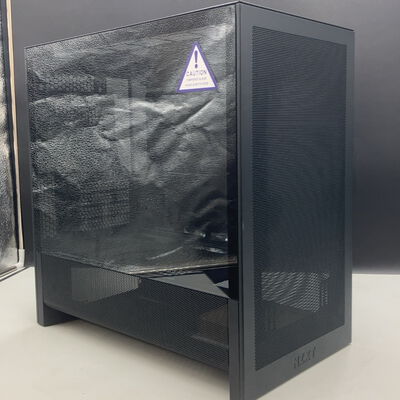 【熊本浜線店】中古  NZXT CC-H31FB-01(H3 FLOW BK mATX ｶﾞﾗｽ) 5370001328 