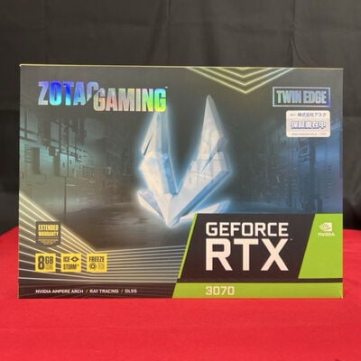 【静岡東瀬名店】中古  ZOTAC GAMING GeForce RTX 3070 Twin Edge ZT-A30700E-10P（RTX3070 8GB） 3480038183 