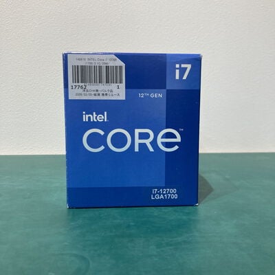 【浦添城間店(沖縄)】中古  INTEL Core i7 12700  (1700/2.1G/25M/C12/T20) 148610 