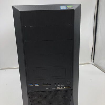 【福井日之出店】中古  GALLERIAデスクトップ(i7 9700K/DDR4 8GB*2/SSD 480GB/RTX 2070/Win10) 5200000376 