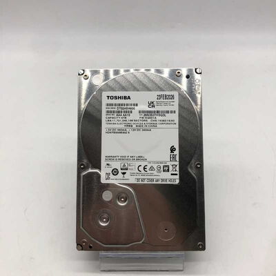【郡山安積店】中古  TOSHIBA DT02ABA600 (SATA3 6TB 5400rpm 128MB BLK) 4640002906 