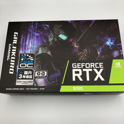 【町田店】中古  玄人志向 GG-RTX3060-E12GB/OC/DF (RTX3060 12GB) 144779 