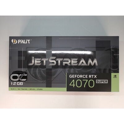 【前橋ｲﾝﾀｰｱｶﾏﾙ店】中古  Palit NED407ST19K9-1043J (RTX4070 SUPER 12GB) 163399 