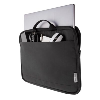 サンワサプライ  IN-GH14BK (14インチワイド 取っ手付きPCインナーケース ブラック) 