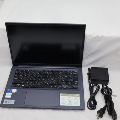 【通販センター】中古  ASUS Vivobook 14X X1403ZA-LY160W(Intel Core i7 12700H/16GB DDR4 (PC4)/SSD512GB/なし/オンボード/14/1920x1200/Wi-Fi/W11H64 MAR) 194598 