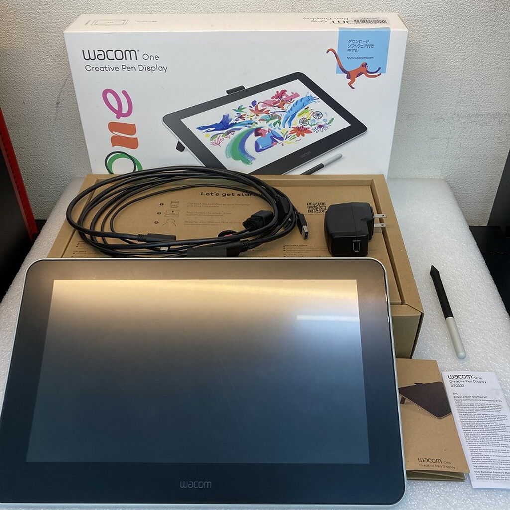 Wacom One 13 ペンディスプレイ DTC133 ワコム Wacom One DTC133 [ホワイト]|パソコン買うならPC