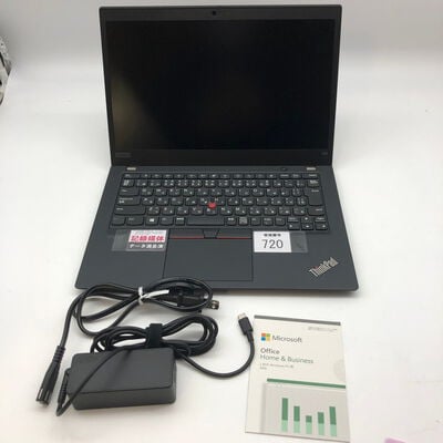 【大分店】中古  LENOVO ThinkPad X13 (AMD Ryzen 5 Pro 4650U 2.10GHz/32GB/SSD256GB/-/オンボード/13.3/1920x1080/Wi-Fi/WEBCAM/W11P/Microsoft Office Home and Business 2024) 184183 