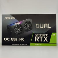 中古  ASUS DUAL-RTX3060TI-O8G (RTX3060Ti 8GB) 144185 