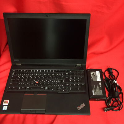 【千葉店】中古  Lenovo ThinkPad P52　20MAS12700 (Core i7 8750H/16GB/SSD512GB/-/NVIDIA Quadro P1000 4GB/15.6ｲﾝﾁ/1920x1080/Wi-Fi/WEBCAM/W11H64) 176658 