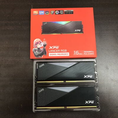 【福山ココローズ店】中古  ADT AX5U5600C3616G-DCLARBK-DP (DDR5-5600 16GBx2) 5090001073 