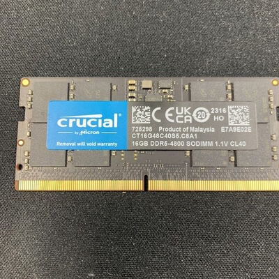 【大宮店】中古  PC5-38400 16GB ノート用 158769 