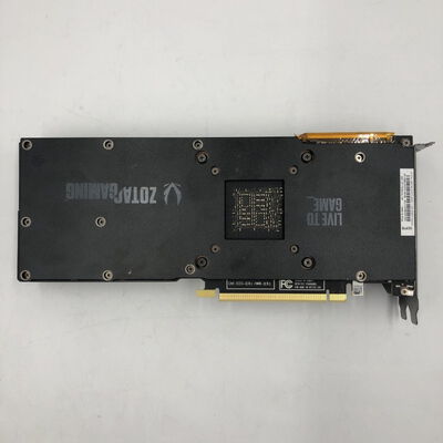 【福井日之出店】中古  ZOTAC ZT-T20810A-10P(RTX2080Ti 11GB） 5200001130 