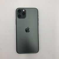 中古  【SIMロック解除済み】【au】 Apple iPhone11 Pro 64GB (ミッドナイトグリーン) MWC62J/A 155438 