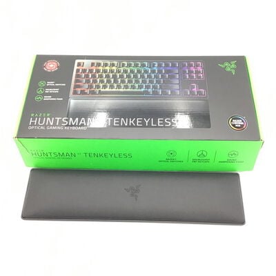 【白山FM松任店】中古  ゲーミングキーボード＋リストレスト Huntsman V2 Tenkeyless - Linear ブラック RZ03-03941000-R3J1 4950001645 