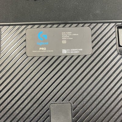 【大宮店】中古  Logicool G-PKB-002CK (有線 ｹﾞｰﾐﾝｸﾞｷｰﾎﾞｰﾄﾞ) 158801 